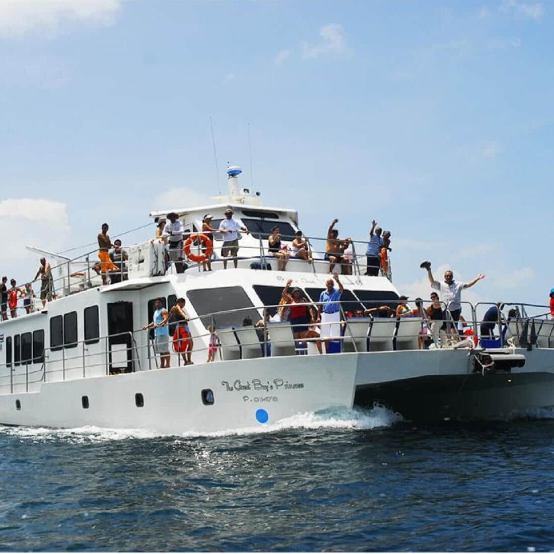 catamaran a isla tortuga