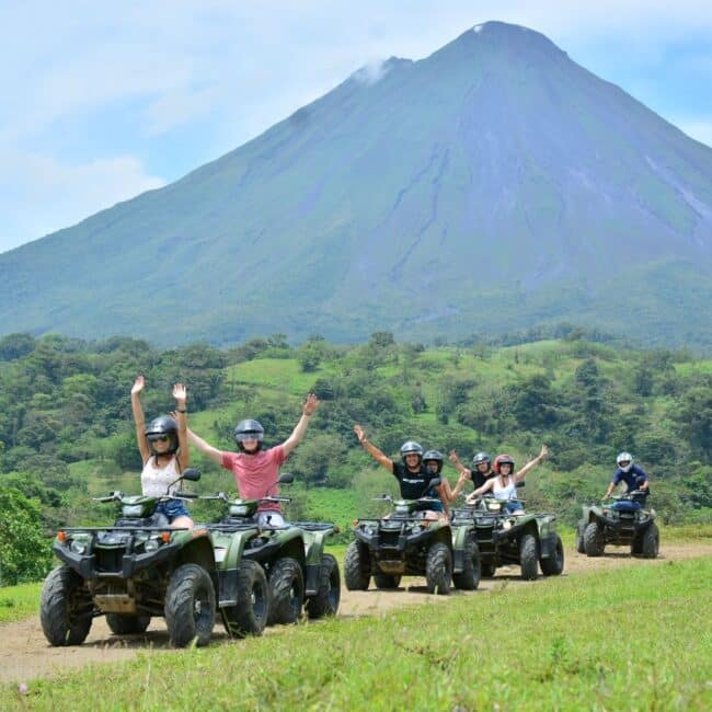 Arenal Volcano ATVTour and baldi Hot Springs