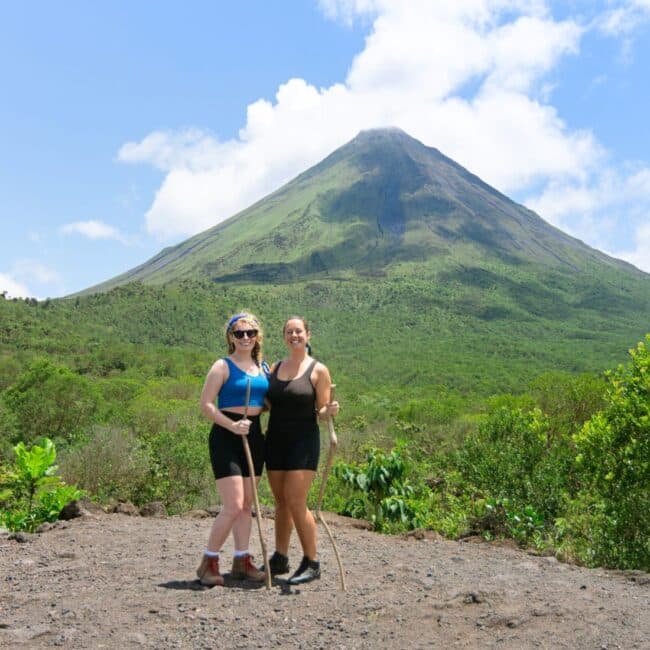 Arenal Volcano lava trails tour from san jose