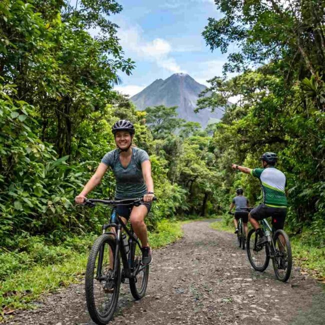 Arenal to El Castillo Mountain Bike Journey