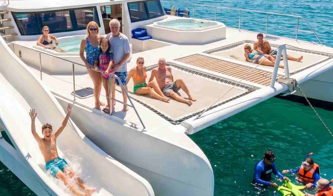 Deluxe Catamaran Sailing and Snorkeling
