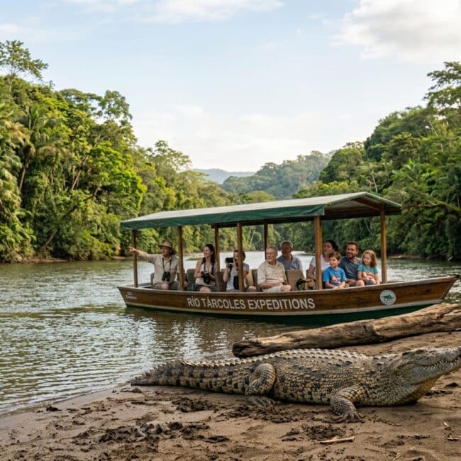 Carara Park Nature Walk & Safari Boat Tour (Private Tour)