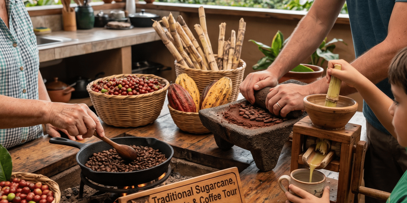 Sugarcane, Chocolate & Coffe Tour