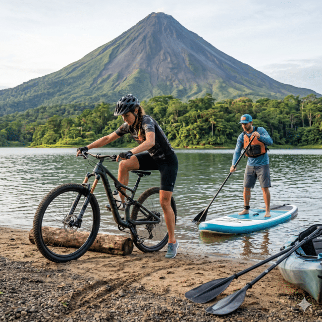 The Lake Arenal Pedal & Paddle