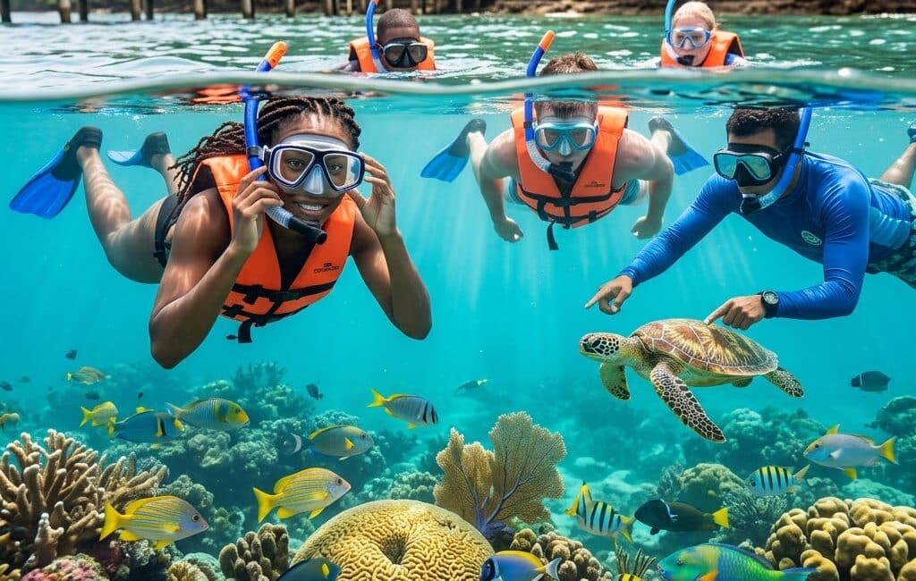 Cahuita Snorkel & Sloth Sanctuary (Shared Tour)