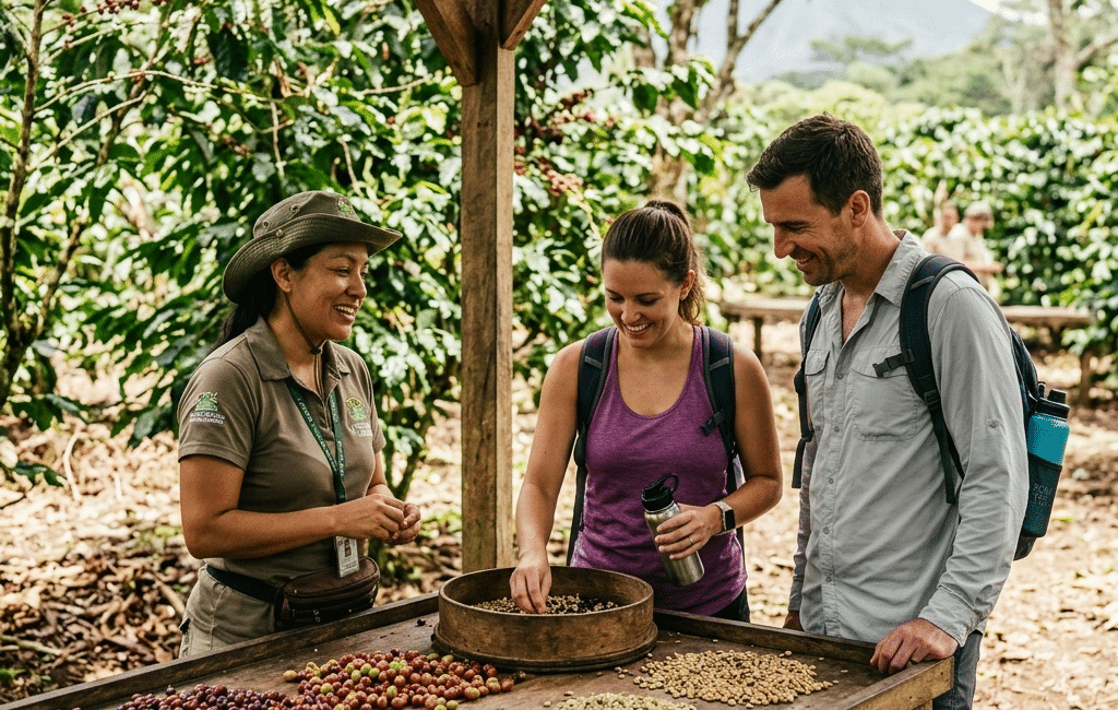 DOKA ESTATE COFFEE TOUR – VOLCAN POAS & LA PAZ WATERFALLS GARDENS